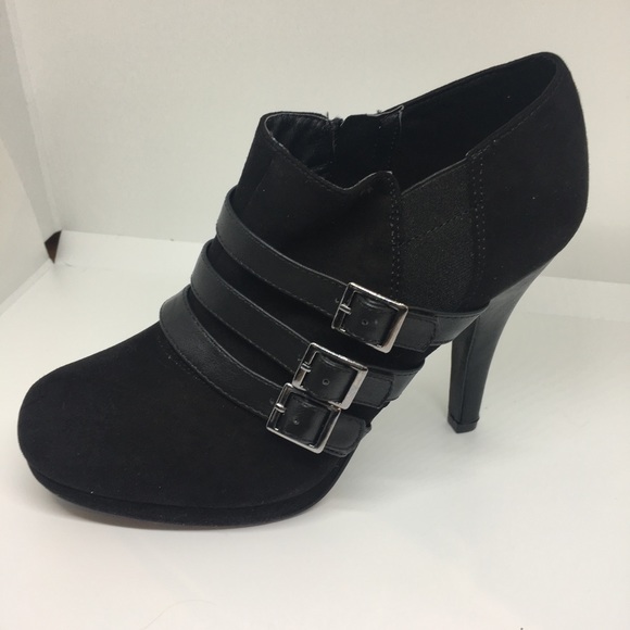 fergalicious black ankle boots